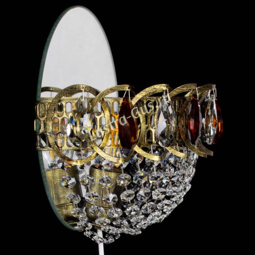 Бра Астра Сетка под бронзу Чайная в Самаре Гусь Хрустальный