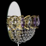 Бра Астра Сетка под бронзу Фиолетовая в Самаре