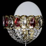 Бра Астра Сетка под бронзу Красная в Самаре