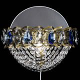 Бра Астра Сетка под бронзу Синяя в Самаре