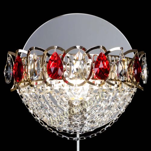 Бра Астра Сетка красная в Самаре Гусь Хрустальный