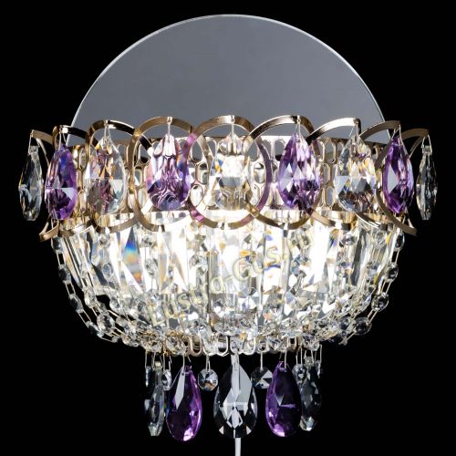 Бра Астра фиолетовая в Самаре Гусь Хрустальный