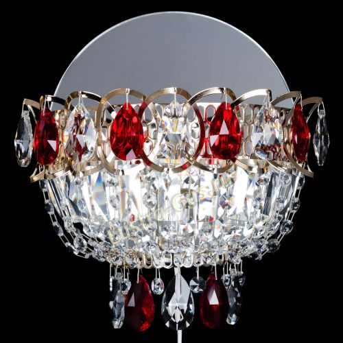 Бра Астра красная в Самаре Гусь Хрустальный