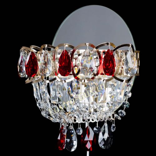 Бра Астра красная в Самаре Гусь Хрустальный