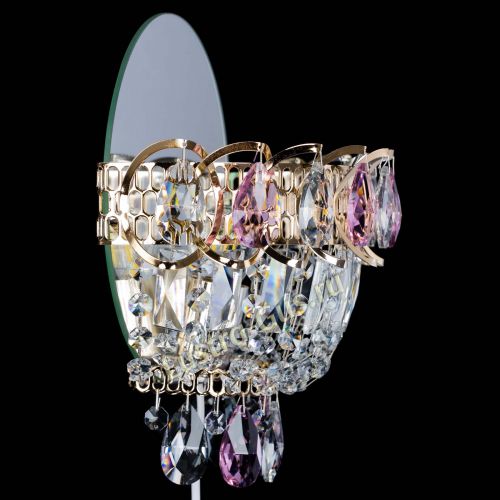 Бра Астра розовая в Самаре Гусь Хрустальный