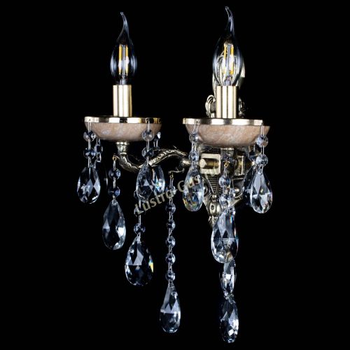 Бра Атланта из мрамора №2 журавлик в Самаре Гусь Хрустальный