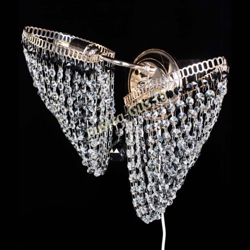 Бра Бутоны №2 черная в Самаре Гусь Хрустальный