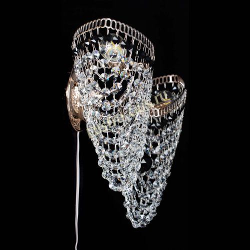 Бра Бутоны №2 черная в Самаре Гусь Хрустальный