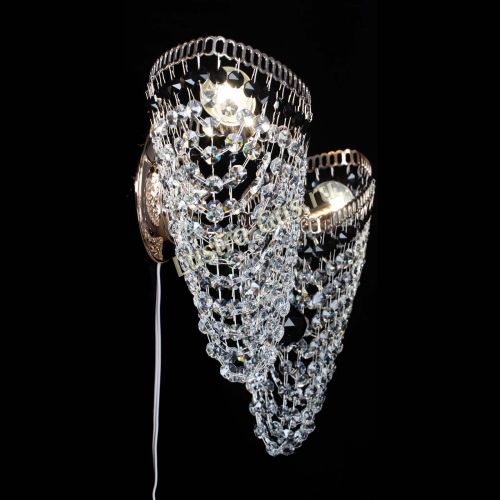 Бра Бутоны №2 черная в Самаре Гусь Хрустальный