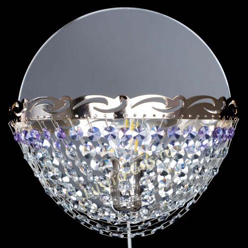 Бра Диана фиолетовая в Самаре Гусь Хрустальный