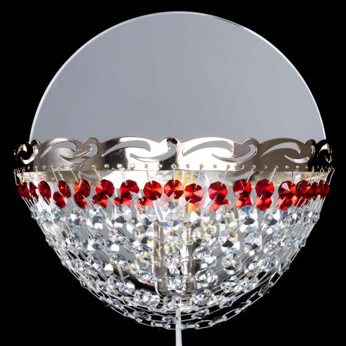 Бра Диана красная в Самаре Гусь Хрустальный