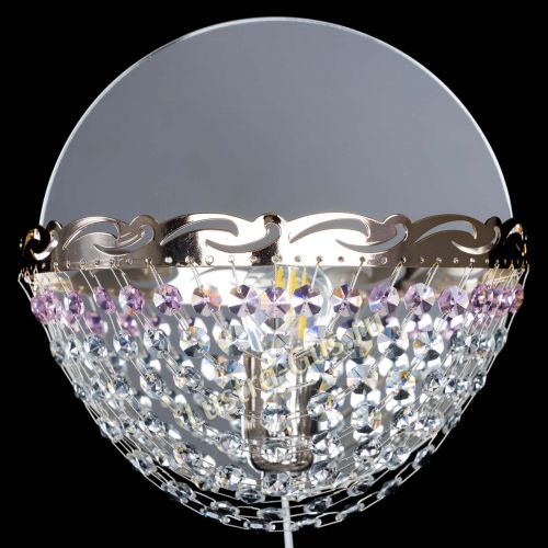 Бра Диана розовая в Самаре Гусь Хрустальный