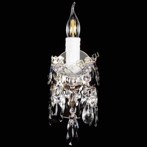 Бра Елизавета №1 мини черная в Самаре Гусь Хрустальный