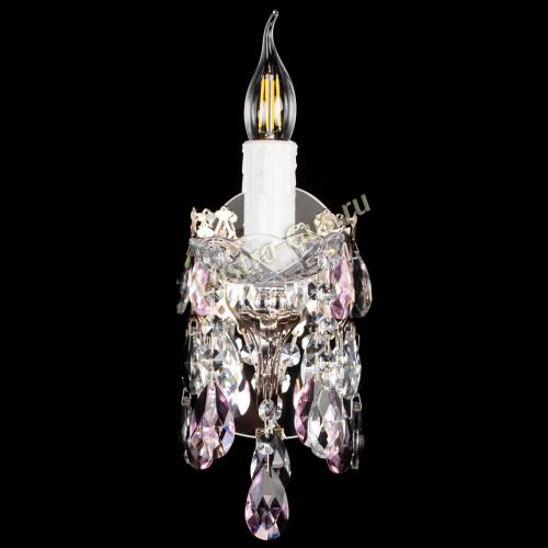 Бра Елизавета №1 мини синяя в Самаре Гусь Хрустальный