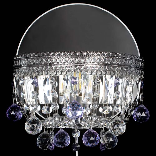 Бра Флоренция шар фиолетовая в Самаре Гусь Хрустальный