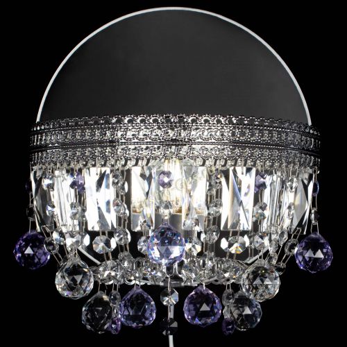 Бра Флоренция шар фиолетовая в Самаре Гусь Хрустальный