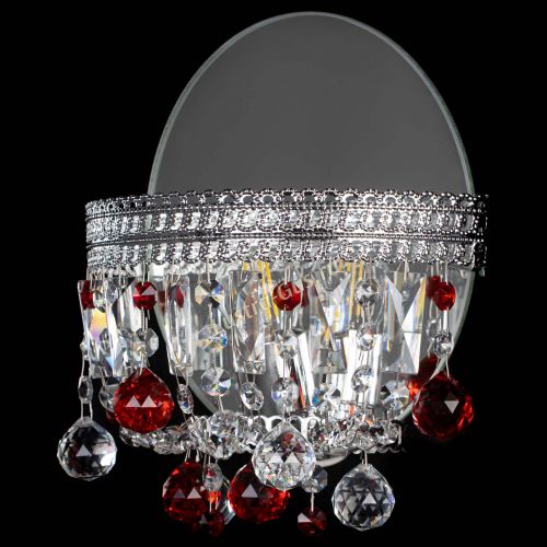 Бра Флоренция шар красная в Самаре Гусь Хрустальный