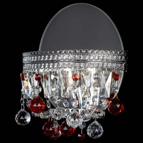 Бра Флоренция шар красная в Самаре Гусь Хрустальный