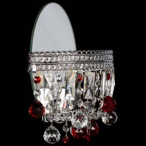 Бра Флоренция шар красная в Самаре Гусь Хрустальный