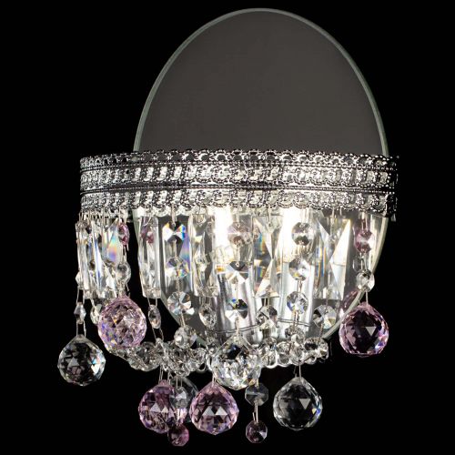 Бра Флоренция шар розовая в Самаре Гусь Хрустальный