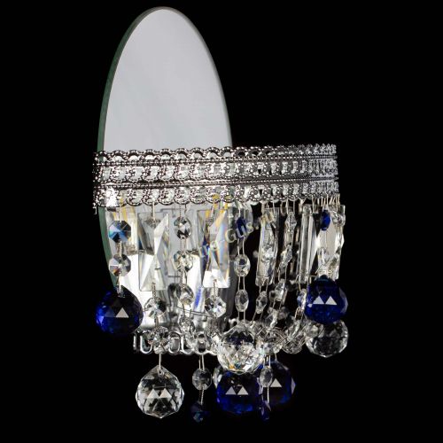 Бра Флоренция шар синяя в Самаре Гусь Хрустальный