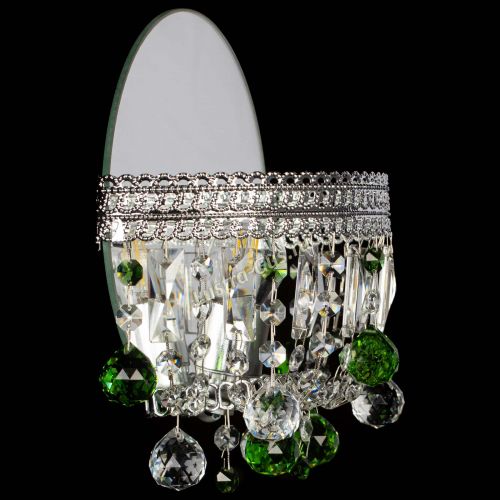 Бра Флоренция шар зеленая в Самаре Гусь Хрустальный