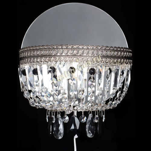 Бра Флоренция журавлик черная в Самаре Гусь Хрустальный