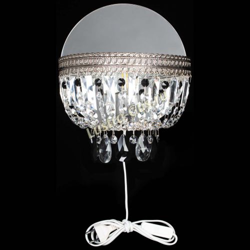 Бра Флоренция журавлик черная в Самаре Гусь Хрустальный