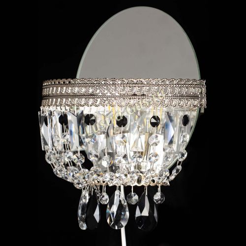 Бра Флоренция журавлик черная в Самаре Гусь Хрустальный