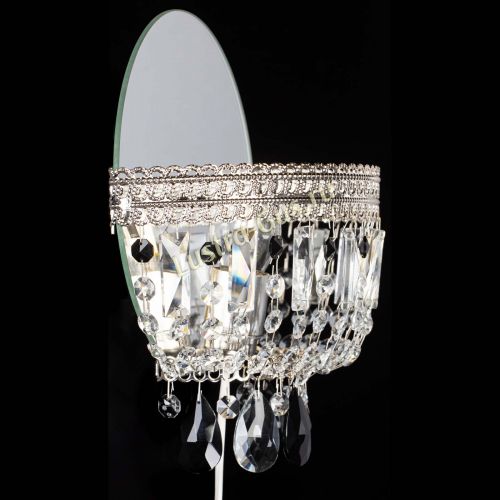 Бра Флоренция журавлик черная в Самаре Гусь Хрустальный