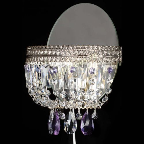 Бра Флоренция журавлик фиолетовая в Самаре Гусь Хрустальный