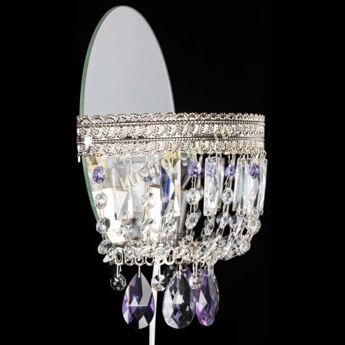 Бра Флоренция журавлик фиолетовая в Самаре Гусь Хрустальный