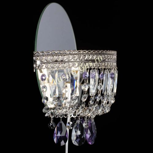 Бра Флоренция журавлик фиолетовая в Самаре Гусь Хрустальный