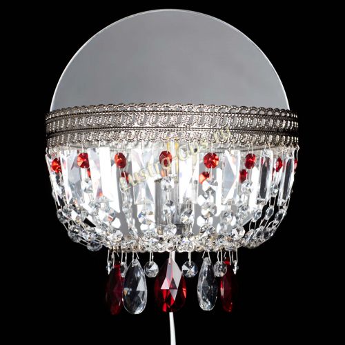 Бра Флоренция журавлик красная в Самаре Гусь Хрустальный