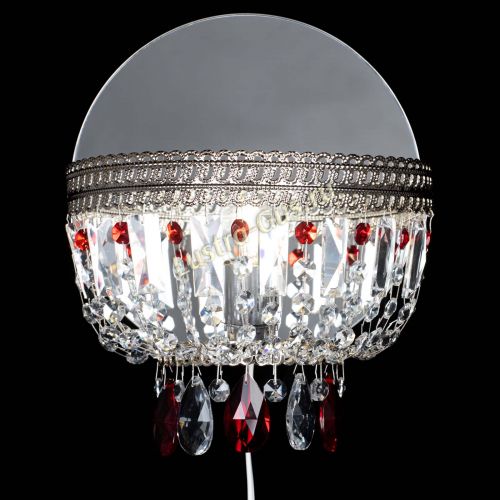 Бра Флоренция журавлик красная в Самаре Гусь Хрустальный