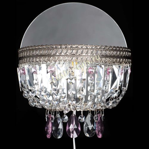 Бра Флоренция журавлик розовая в Самаре Гусь Хрустальный