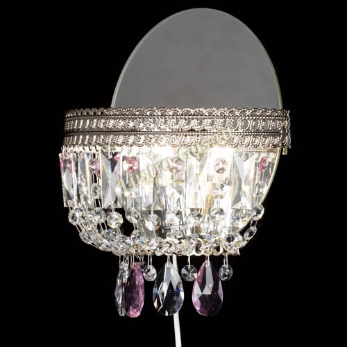 Бра Флоренция журавлик розовая в Самаре Гусь Хрустальный