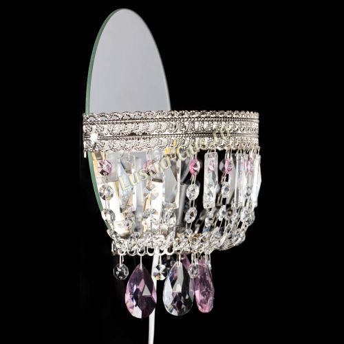 Бра Флоренция журавлик розовая в Самаре Гусь Хрустальный