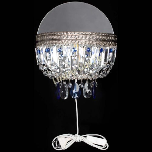 Бра Флоренция журавлик синяя в Самаре Гусь Хрустальный