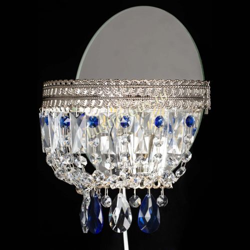 Бра Флоренция журавлик синяя в Самаре Гусь Хрустальный