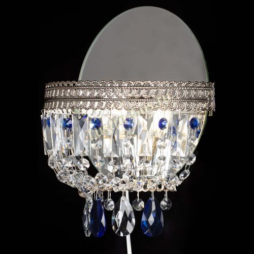 Бра Флоренция журавлик синяя в Самаре Гусь Хрустальный