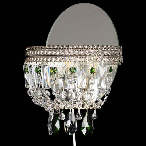 Бра Флоренция журавлик зеленая в Самаре Гусь Хрустальный