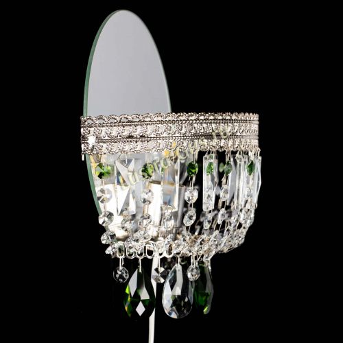 Бра Флоренция журавлик зеленая в Самаре Гусь Хрустальный