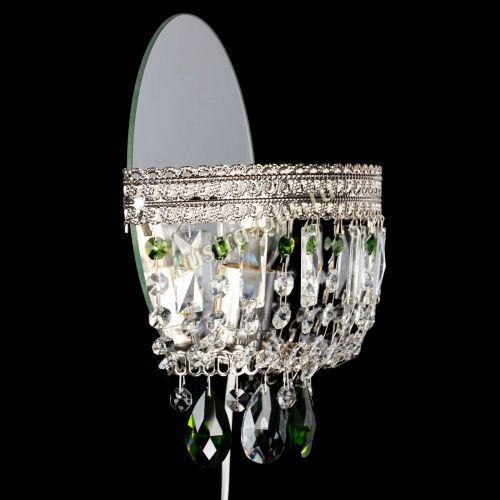 Бра Флоренция журавлик зеленая в Самаре Гусь Хрустальный