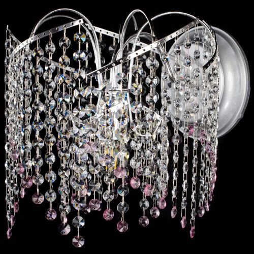 Бра Иволга №2 розовая в Самаре Гусь Хрустальный