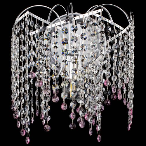 Бра Иволга №2 розовая в Самаре Гусь Хрустальный