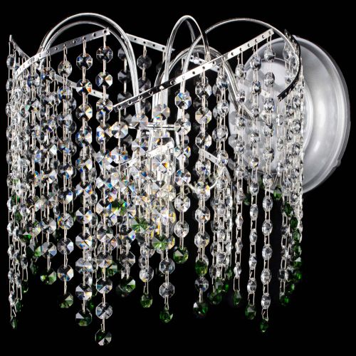 Бра Иволга №2 зеленая в Самаре Гусь Хрустальный