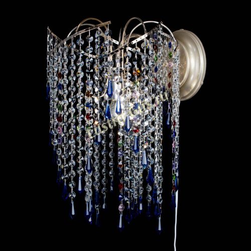 Бра Иволга №3 синяя в Самаре Гусь Хрустальный