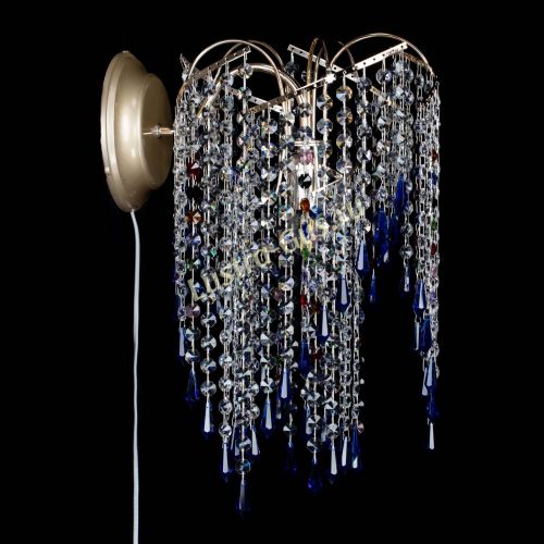 Бра Иволга №3 синяя в Самаре Гусь Хрустальный