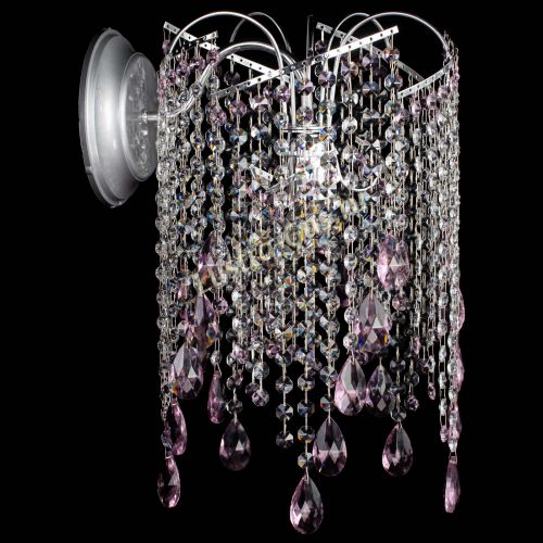 Бра Иволга №4 розовая в Самаре Гусь Хрустальный